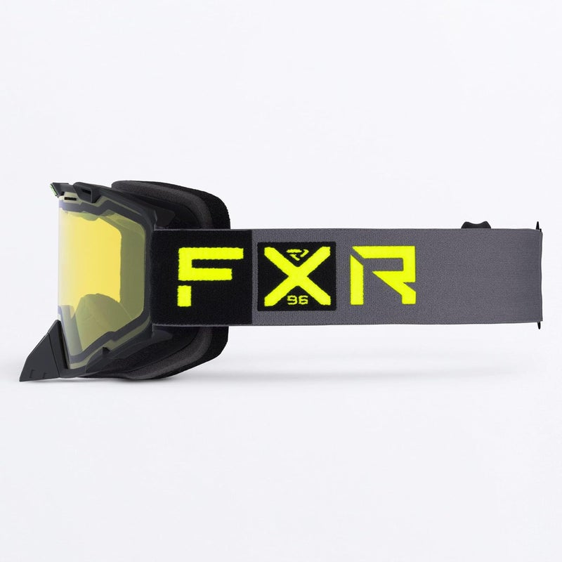 FXR Maverick Goggle 2023 (Black/Charcoal/Hi-Vis) - Image 4